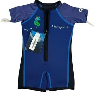 Neosport Kids 2MM Wetsuit Shorty - Size 1 - New